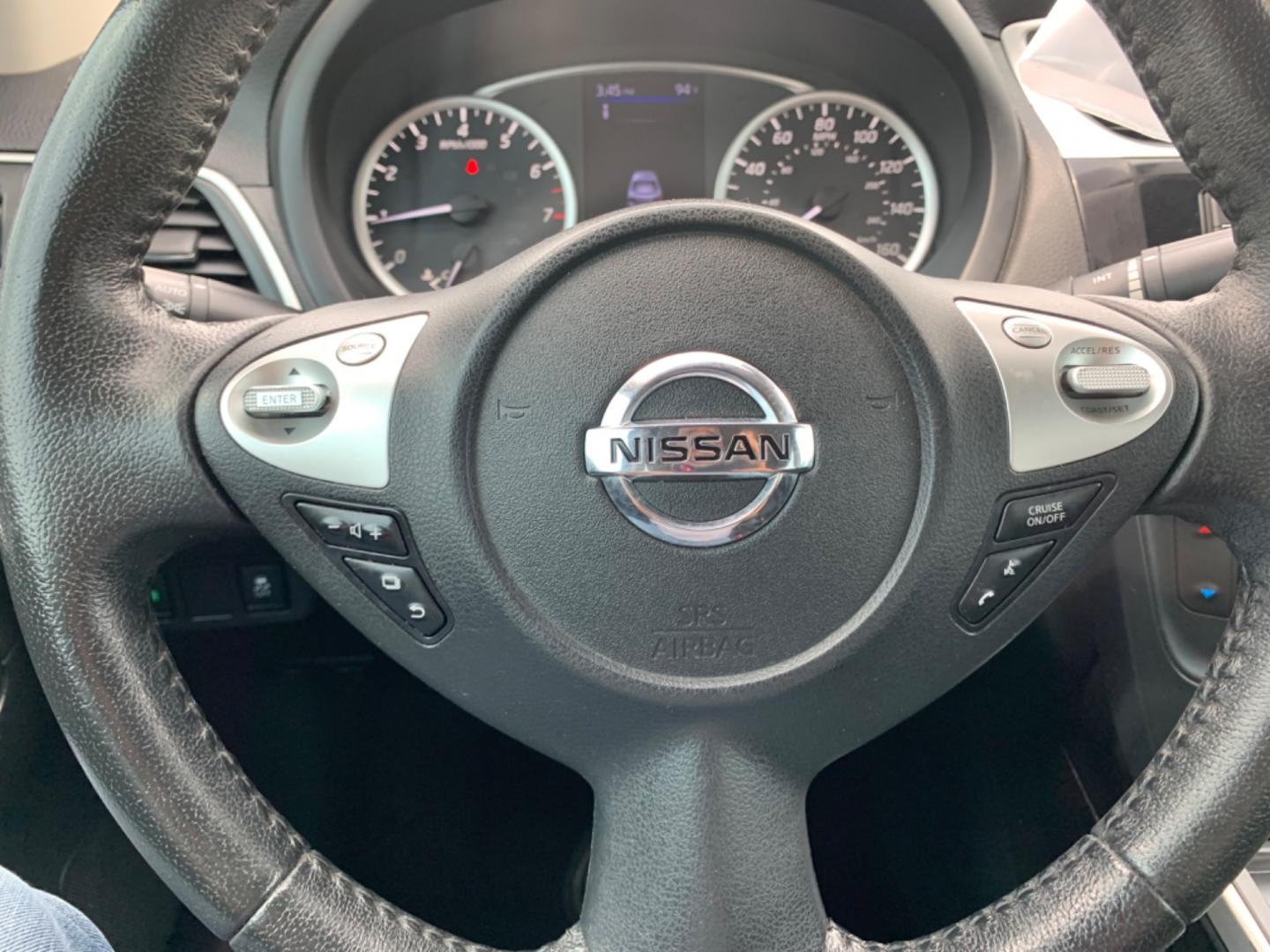 2019 Black /Black Nissan Sentra S (3N1AB7APXKL) with an 1.8L L4 SFI DOHC 16V engine, AUTOMATIC transmission, located at 1830 North Belt Line Road, Irving, TX, 75061, (469) 524-0199, 32.834373, -96.993584 - Photo#14